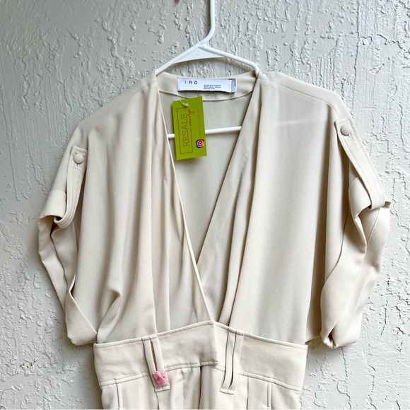 IRO Paris Caspian cream jumpsuit FR 34 / US 2 - Picture 5 of 14